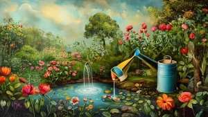 сонник поливать огород