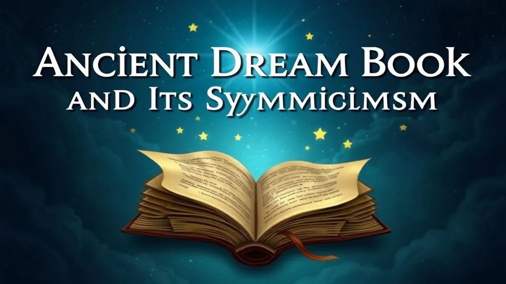 Старинный сонник и его символика — Тайны старинного сонника: Погружение в мир символов Старинный сонник и его символика — Тайны старинного сонника: Погружение в мир символов