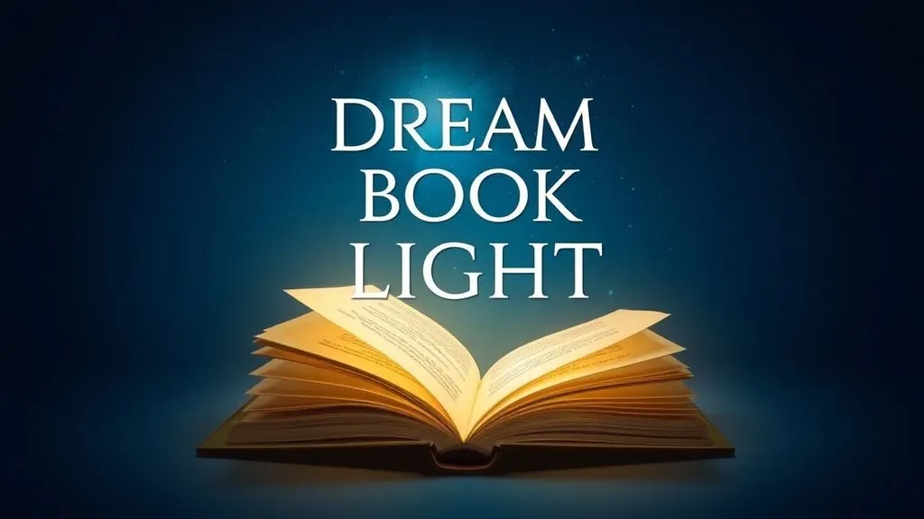 Dream book light the secrets of your dreams