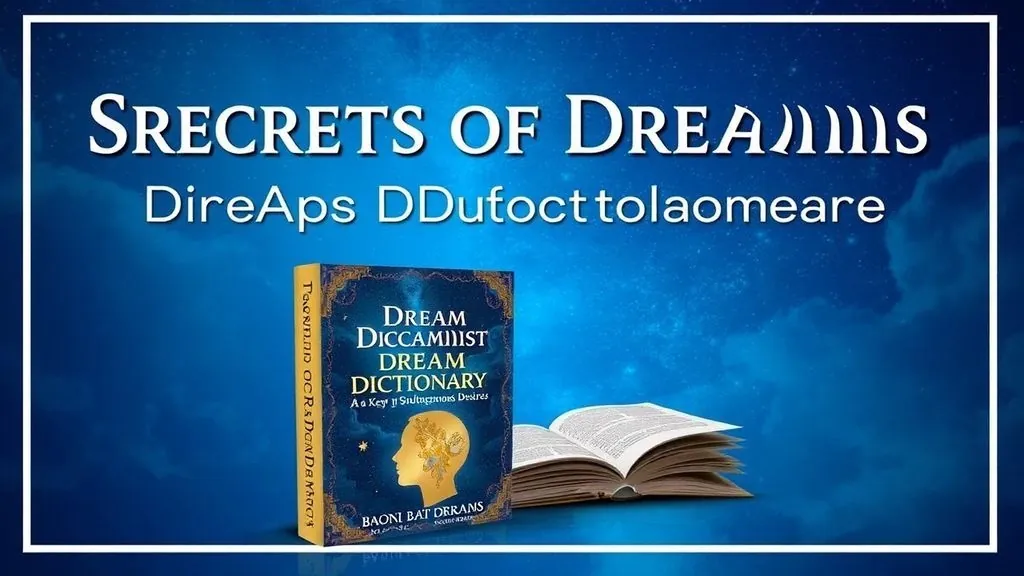 Dream dictionary package secrets of dreams the package dream dicti. a545479a