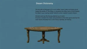 Dream dictionary table meaning secrets of dreams table in the dream dictionary