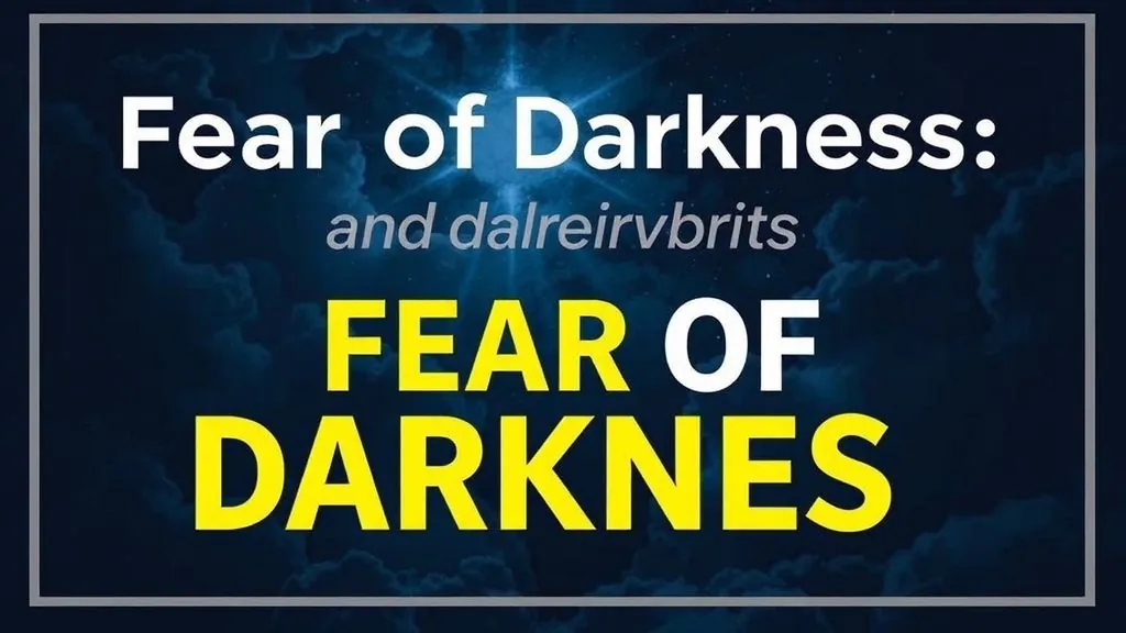 Сонник бояться темноты — Сонник: Понимание Страха Темноты