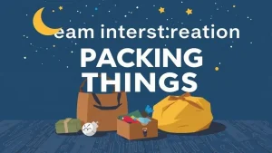 Dream interpretation meaning of dreams about packing things