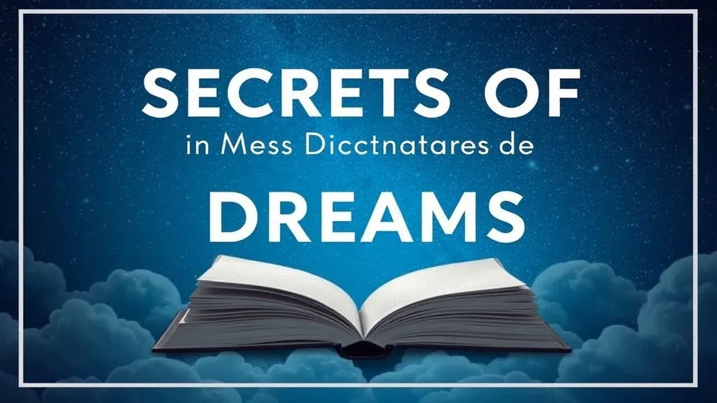 Dream interpretation secrets of dreams the meaning of operations i. 40643c5e