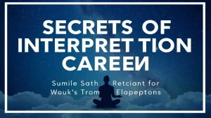 Dream interpretation work and career secrets of dreams work and ca. 141c8384