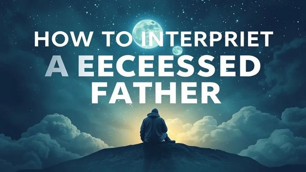 Как истолковать сон с участием покойного отца — Глубокое значение снов о покойных отцах Как истолковать сон с участием покойного отца — Глубокое значение снов о покойных отцах