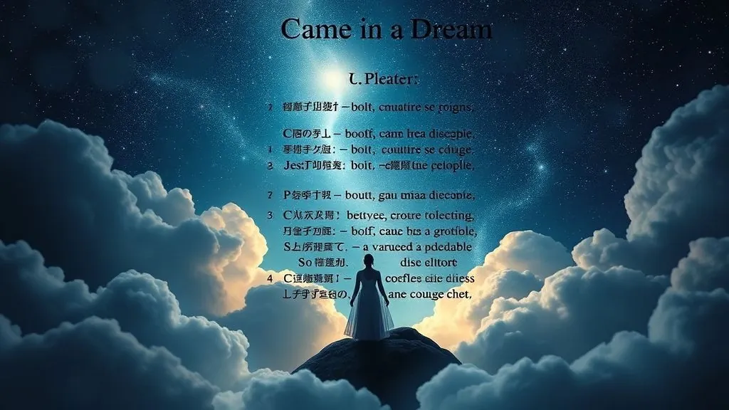 Значение слов песни приснилось — Глубокий смысл слов песни 'Приснилось': откровение во снах