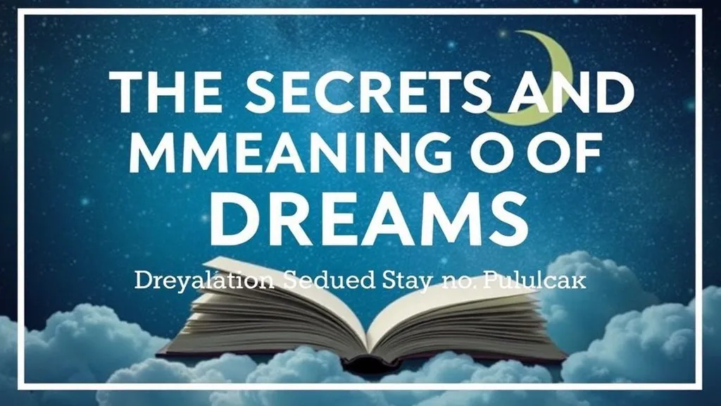 Тайны и Значение Снов по Женскому Соннику