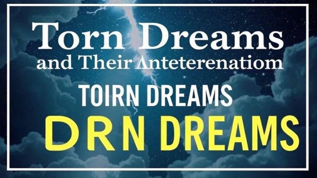 Порванные сны и их толкование — Тайны порванных снов: Путешествие в мир подсознания