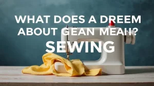 What does a dream about sewing mean dream about sewing hidden symb. 5090e4db