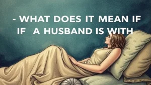 What does it mean if a husband is with another woman in a dream a . 2aa15220