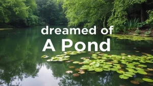 I dreamed of a pond dreams about a pond meaning and symbolism