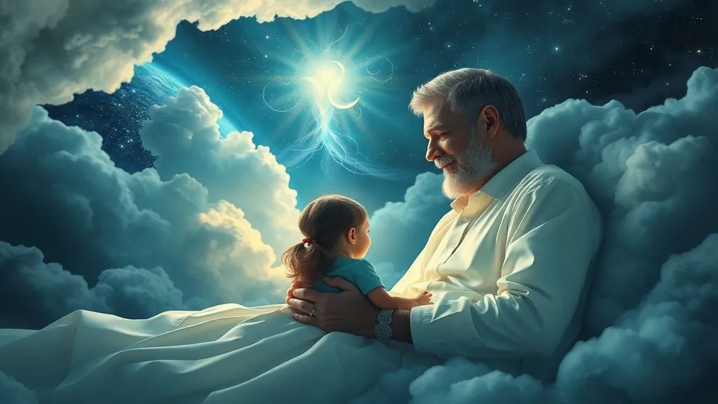 The father of the living daughter appeared in a dream symbolism of. 9231fd71