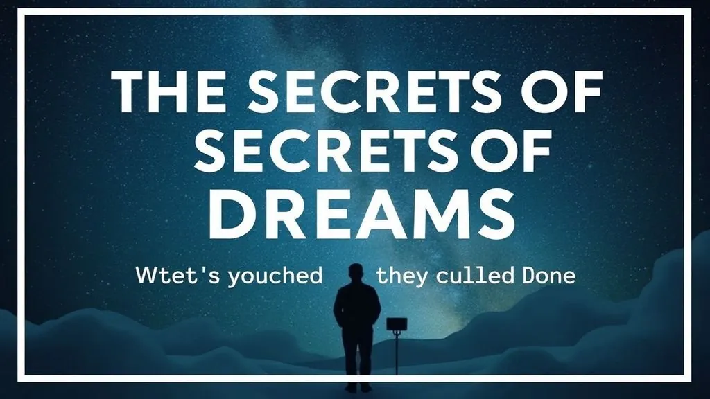 The secrets of dreams what does i dreamed they called me mean